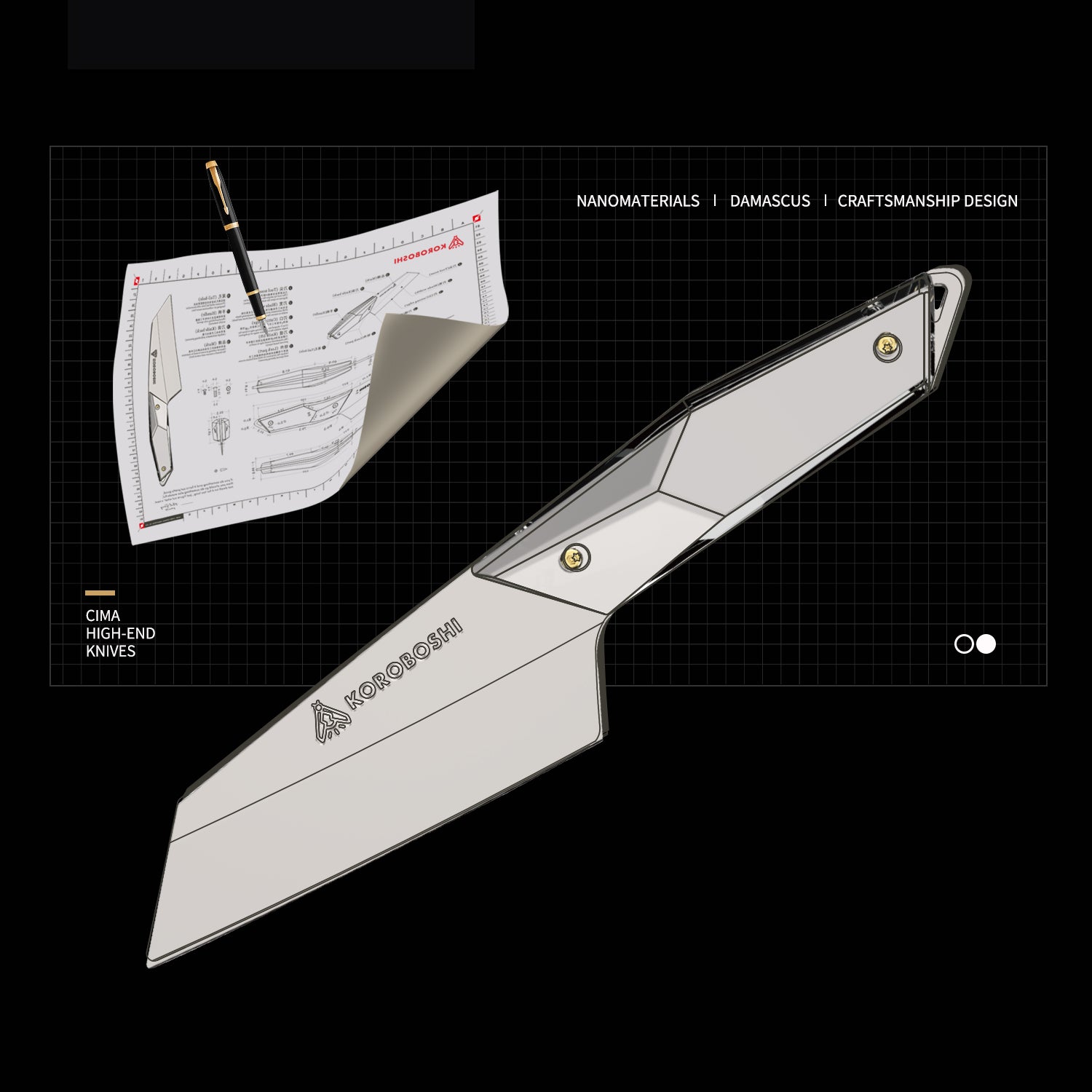 outdoor knife design