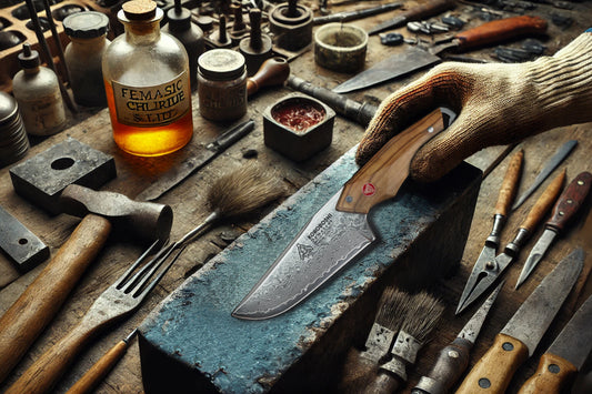 Understanding the Acid Etching Process in Damascus Craftsmanship