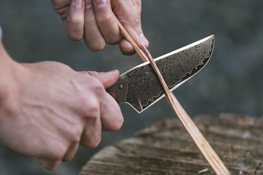 Outdoor Knife Survival Guide 1: Master the skills of starting a fire