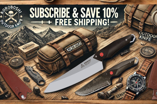 Subscribe to Koroboshi and enjoy a 10% discount + free shipping double offer!