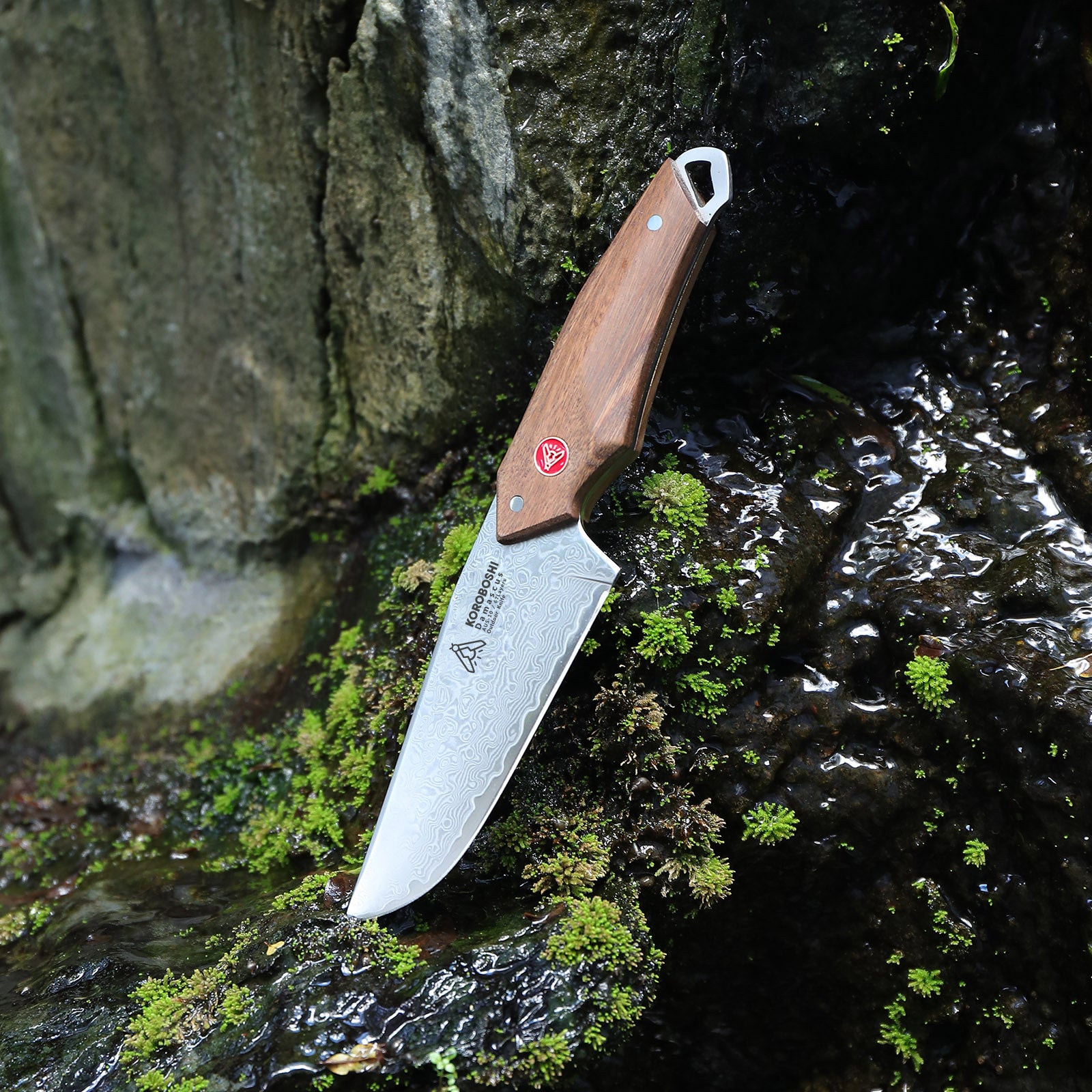 Green Sandalwood Outdoor Knife
