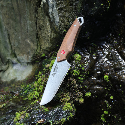 Green Sandalwood Outdoor Knife